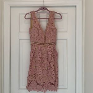 NWT Romeo & Juliet Couture Lace Cutout Dress - Lined Sleeveless